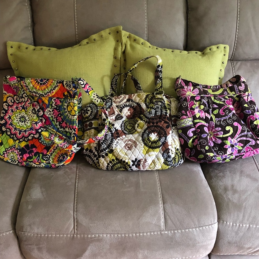 Lot of Three Vera Bradley Bags